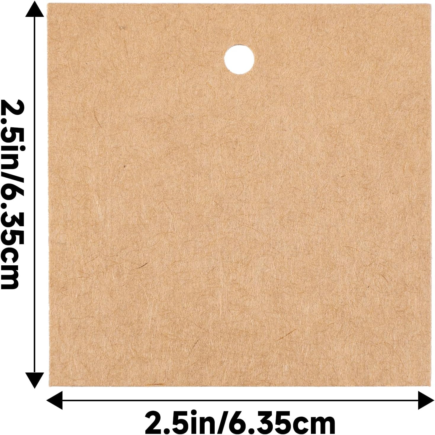 image:imageG2PLUS 100PCS White Gift Tags with String100PCS Square Paper Tags 25x25 inches Large Blank Haning Label Tag for Wedding Birthday Christmas Party Favors25 x 25 inches