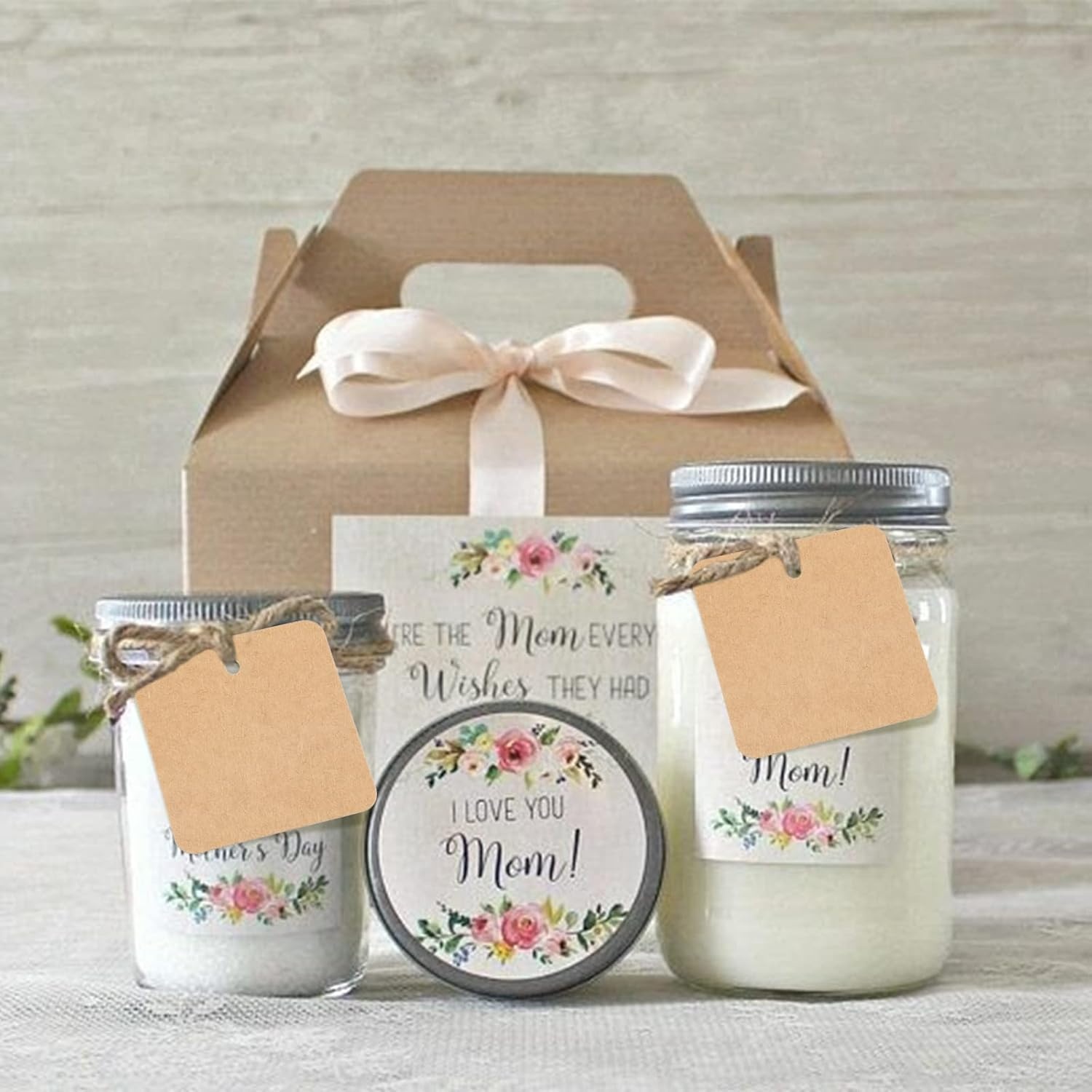 image:imageG2PLUS 100PCS White Gift Tags with String100PCS Square Paper Tags 25x25 inches Large Blank Haning Label Tag for Wedding Birthday Christmas Party Favors22 x 22 inches