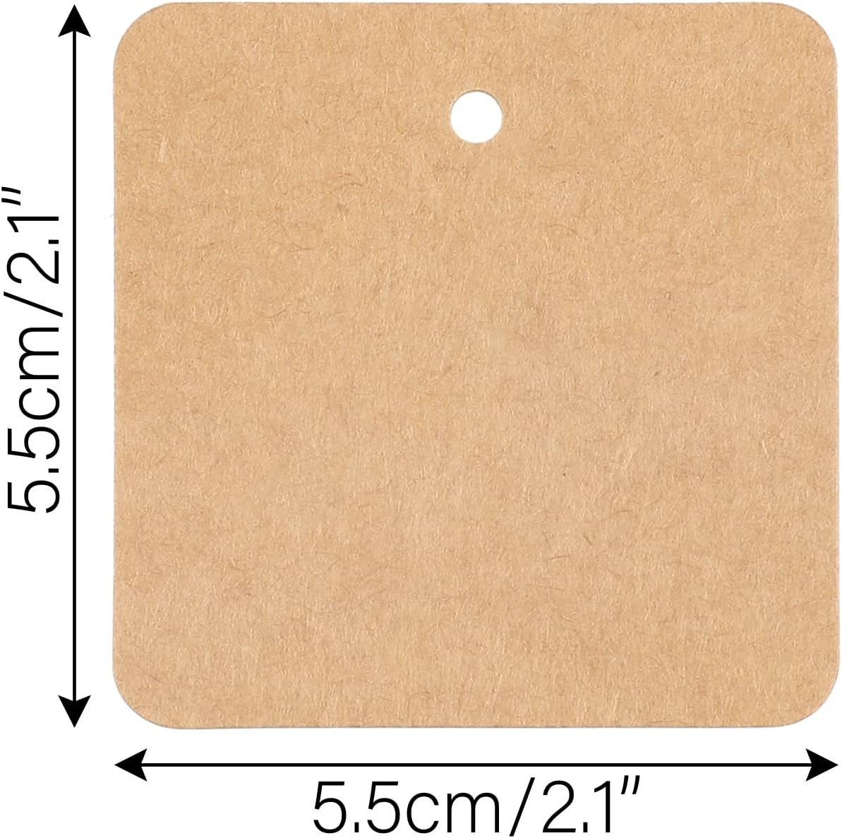 image:imageG2PLUS 100PCS White Gift Tags with String100PCS Square Paper Tags 25x25 inches Large Blank Haning Label Tag for Wedding Birthday Christmas Party Favors22 x 22 inches