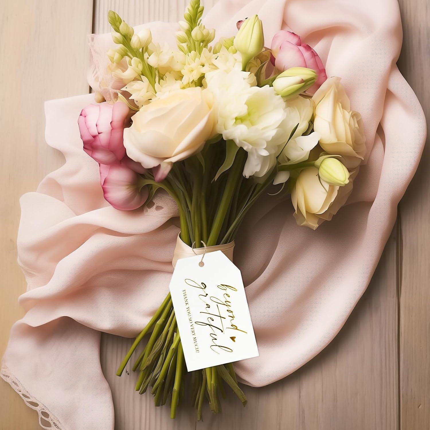 image:imageG2PLUS Beyond Grateful Thank You Tags50PCS White Paper Thank You So Very Much Tags with String 2x3 in for Wedding Baby Shower Birthday Fall Holiday Party FavorsMothers DayGold Heart