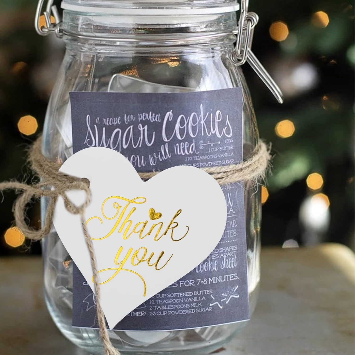 image:imageG2PLUS Heart Gift Tags with String 100PCS Heart Shaped Gift Tags 23X23 in Blank Wedding Favor Hang Tag for Gift Wrapping DIY Arts amp Crafts Valentines Mothers DayGold Thank You