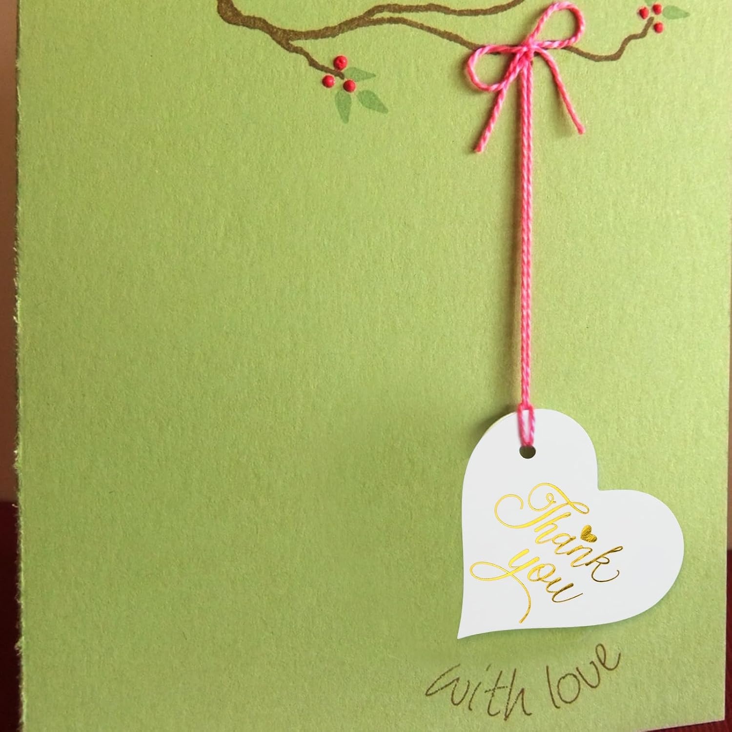 image:imageG2PLUS Heart Gift Tags with String 100PCS Heart Shaped Gift Tags 23X23 in Blank Wedding Favor Hang Tag for Gift Wrapping DIY Arts amp Crafts Valentines Mothers DayGold Thank You