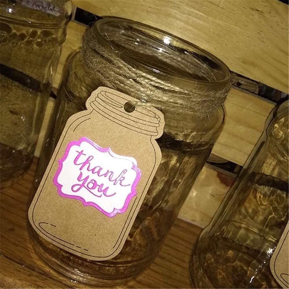 image:imageG2PLUS Kraft Paper Gift Tags Blank Bottle Tag 100PCS Vintage Mason Jar Tags Canning Labels Brown Hangtags with Natural Jute Twine for DIY and Craft Canning Jars and Party FavorsBrown Bottleblank