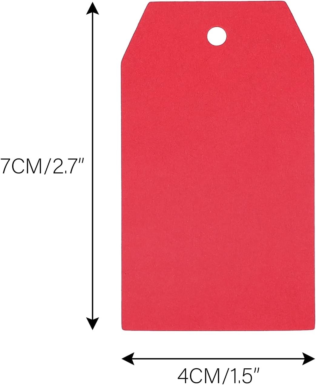 image:imageG2PLUS Red Gift Tags 100PCS Red Paper Gift Tags with String 2816 in Blank Labeling Tag for Present Wrapping Mothers Day Christmas Valentines DIY Arts amp CraftsRectanglered