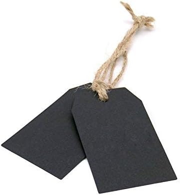 image:imageG2PLUS Red Gift Tags 100PCS Red Paper Gift Tags with String 2816 in Blank Labeling Tag for Present Wrapping Mothers Day Christmas Valentines DIY Arts amp CraftsRectangleblack