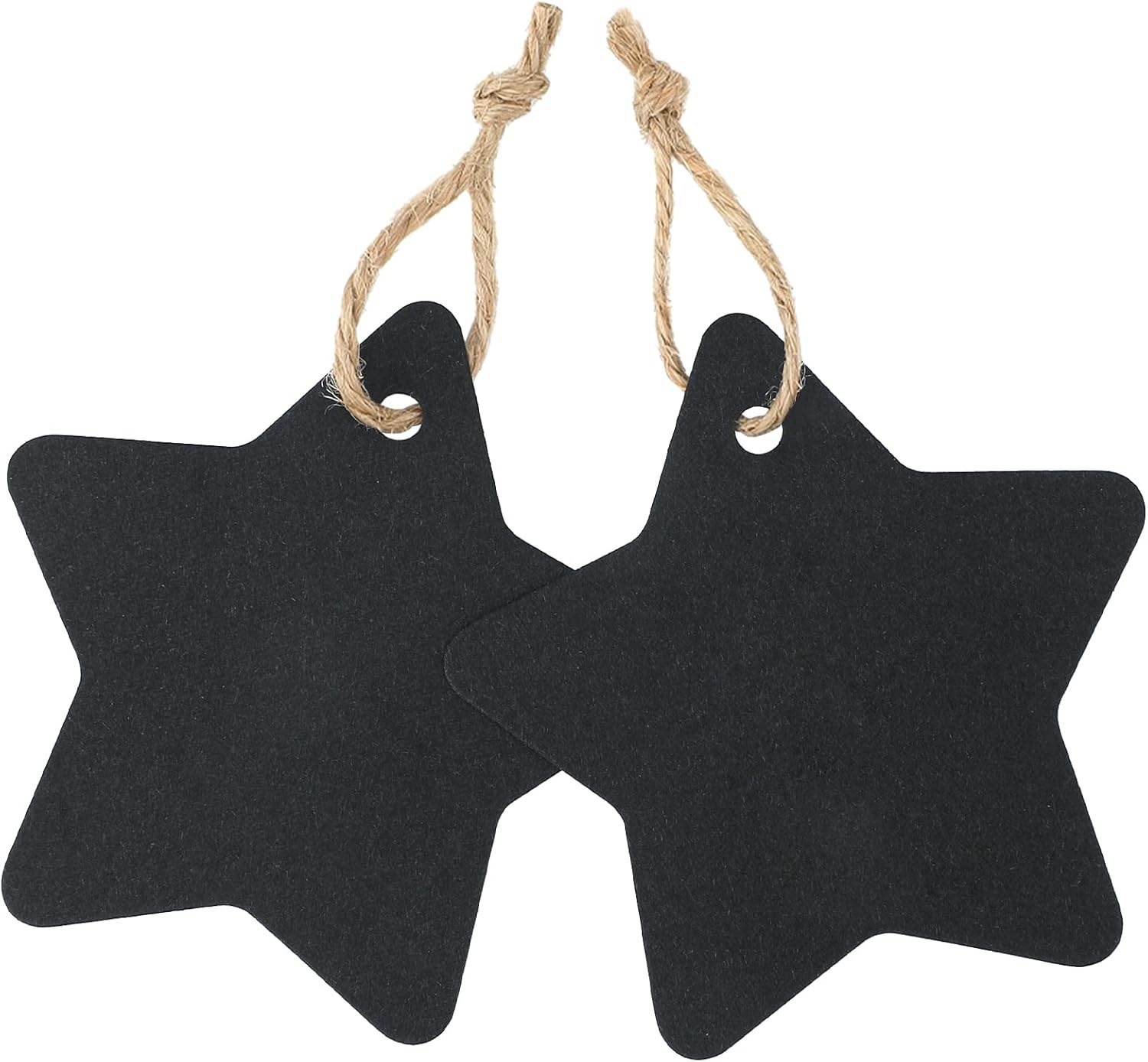 image:imageG2PLUS Star Gift Tags 100PCS Blank Star Shaped Tags Kraft Paper Gift Tag with String for Present Wrapping Wedding Graduation Christmas Party Favors BlackBlack Blank Star