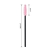 image:imageG2PLUS 100PCS Disposable Mascara Brushes Crystal Lash Brush Makeup Kit Adjustable Eyelash Spoolies for Eyelash Extensions Eyebrow and Makeup White  PurplePink