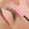 image:imageG2PLUS 100PCS Disposable Mascara Brushes Crystal Lash Brush Makeup Kit Adjustable Eyelash Spoolies for Eyelash Extensions Eyebrow and Makeup White  PurpleBlack and Pink50pcs