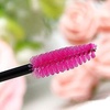 image:imageG2PLUS 100PCS Disposable Mascara Brushes Crystal Lash Brush Makeup Kit Adjustable Eyelash Spoolies for Eyelash Extensions Eyebrow and Makeup White  PurpleRed