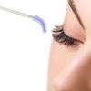 image:imageG2PLUS 100PCS Disposable Mascara Brushes Crystal Lash Brush Makeup Kit Adjustable Eyelash Spoolies for Eyelash Extensions Eyebrow and Makeup White  PurpleWhite  Purple
