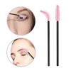 image:imageG2PLUS 100PCS Disposable Mascara Brushes Crystal Lash Brush Makeup Kit Adjustable Eyelash Spoolies for Eyelash Extensions Eyebrow and Makeup White  PurpleBlack and Pink50pcs