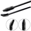 image:imageG2PLUS 100PCS Disposable Mascara Brushes Crystal Lash Brush Makeup Kit Adjustable Eyelash Spoolies for Eyelash Extensions Eyebrow and Makeup White  PurpleBlack