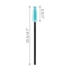 image:imageG2PLUS 100PCS Disposable Mascara Brushes Crystal Lash Brush Makeup Kit Adjustable Eyelash Spoolies for Eyelash Extensions Eyebrow and Makeup White  PurpleBlue