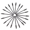 image:imageG2PLUS 100PCS Disposable Mascara Brushes Crystal Lash Brush Makeup Kit Adjustable Eyelash Spoolies for Eyelash Extensions Eyebrow and Makeup White  PurpleBlack50pcs