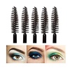 image:imageG2PLUS 100PCS Disposable Mascara Brushes Crystal Lash Brush Makeup Kit Adjustable Eyelash Spoolies for Eyelash Extensions Eyebrow and Makeup White  PurpleBlack