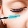 image:imageG2PLUS 100PCS Disposable Mascara Brushes Crystal Lash Brush Makeup Kit Adjustable Eyelash Spoolies for Eyelash Extensions Eyebrow and Makeup White  PurpleBlue