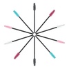 image:imageG2PLUS 100PCS Disposable Mascara Brushes Crystal Lash Brush Makeup Kit Adjustable Eyelash Spoolies for Eyelash Extensions Eyebrow and Makeup White  PurpleMulticolored