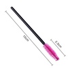 image:imageG2PLUS 100PCS Disposable Mascara Brushes Crystal Lash Brush Makeup Kit Adjustable Eyelash Spoolies for Eyelash Extensions Eyebrow and Makeup White  PurpleRed