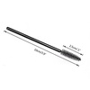 image:imageG2PLUS 100PCS Disposable Mascara Brushes Crystal Lash Brush Makeup Kit Adjustable Eyelash Spoolies for Eyelash Extensions Eyebrow and Makeup White  PurpleBlack