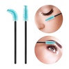 image:imageG2PLUS 100PCS Disposable Mascara Brushes Crystal Lash Brush Makeup Kit Adjustable Eyelash Spoolies for Eyelash Extensions Eyebrow and Makeup White  PurpleBlue
