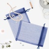 image:imageG2PLUS 100PCS Drawstring Organza Bags 4x6 in  Christmas Dark Green Organza Bags Sheer Mesh Pouches for Candy Fruits Baby Shower Wedding Party FavorsNavy Blue