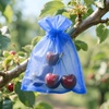 image:imageG2PLUS 100PCS Drawstring Organza Bags 4x6 in  Christmas Dark Green Organza Bags Sheer Mesh Pouches for Candy Fruits Baby Shower Wedding Party FavorsRoyal Blue