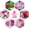image:imageG2PLUS 100PCS Drawstring Organza Bags 4x6 in  Christmas Dark Green Organza Bags Sheer Mesh Pouches for Candy Fruits Baby Shower Wedding Party FavorsRose Red B
