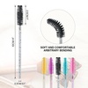 image:imageG2PLUS 100PCS Eyelash Mascara Brushes Disposable Lash Spoolies Crystal Mascara Wands Makeup Kits for Eyelash Extensions and Eyebrow PinkMulticolored