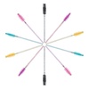 image:imageG2PLUS 100PCS Eyelash Mascara Brushes Disposable Lash Spoolies Crystal Mascara Wands Makeup Kits for Eyelash Extensions and Eyebrow PinkMulticolored