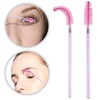 image:imageG2PLUS 100PCS Eyelash Mascara Brushes Disposable Lash Spoolies Crystal Mascara Wands Makeup Kits for Eyelash Extensions and Eyebrow PinkPink500PCS