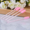 image:imageG2PLUS 100PCS Eyelash Mascara Brushes Disposable Lash Spoolies Crystal Mascara Wands Makeup Kits for Eyelash Extensions and Eyebrow PinkPink50PCS