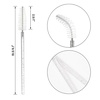 image:imageG2PLUS 100PCS Eyelash Mascara Brushes Disposable Lash Spoolies Crystal Mascara Wands Makeup Kits for Eyelash Extensions and Eyebrow PinkWhite