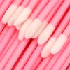 image:imageG2PLUS 100PCS Glitter Crystal Lip Brush Disposable Lip Brushes Lip Gloss ApplicatorsLip Gloss Wands Applicator Perfect Makeup Tool Kits Pink100pcspink
