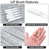 image:imageG2PLUS 100PCS Glitter Crystal Lip Brush Disposable Lip Brushes Lip Gloss ApplicatorsLip Gloss Wands Applicator Perfect Makeup Tool Kits PinkBlack100PCS
