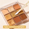 image:imageG2PLUS 100PCS Glitter Crystal Lip Brush Disposable Lip Brushes Lip Gloss ApplicatorsLip Gloss Wands Applicator Perfect Makeup Tool Kits PinkGold100PCS