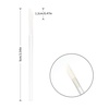 image:imageG2PLUS 100PCS Glitter Crystal Lip Brush Disposable Lip Brushes Lip Gloss ApplicatorsLip Gloss Wands Applicator Perfect Makeup Tool Kits PinkTransparent