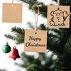 image:imageG2PLUS 100PCS White Gift Tags with String100PCS Square Paper Tags 25x25 inches Large Blank Haning Label Tag for Wedding Birthday Christmas Party Favors25 x 25 inches
