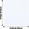 image:imageG2PLUS 100PCS White Gift Tags with String100PCS Square Paper Tags 25x25 inches Large Blank Haning Label Tag for Wedding Birthday Christmas Party Favors25 x 25 inches