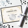 image:imageG2PLUS 100Pcs Graduation Stickers  Gold Foil Embossed Class of 2026 Stickers 2 Inch Graduation Cap Envelope Seal Labels for Gradutes Diplomas Awards Invitation Party FavorsSilver Class of 2026  100Pcs