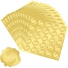 image:imageG2PLUS 100Pcs Graduation Stickers  Gold Foil Embossed Class of 2026 Stickers 2 Inch Graduation Cap Envelope Seal Labels for Gradutes Diplomas Awards Invitation Party FavorsWith Love