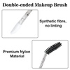 image:imageG2PLUS 100pcs Eyelash Brush Lip Brush Dual Ended Eyelash Extension Brush Black Mascara Wands and Lipstick Applicator Portable Makeup Brush for Eyebrow Lip Gloss and Lash ExtensionCrystal Black