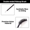 image:imageG2PLUS 100pcs Eyelash Brush Lip Brush Dual Ended Eyelash Extension Brush Black Mascara Wands and Lipstick Applicator Portable Makeup Brush for Eyebrow Lip Gloss and Lash ExtensionBlack