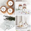 image:imageG2PLUS 120Pcs His Her Our Favorite Stickers  2 Round Wedding Favors White amp Black Sealing Labels for WeddingParty FavorsBridal Shower Favor Labels120PCS