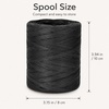 image:imageG2PLUS 218 Yards Raffia Paper Craft Ribbon 14 Inch Wide Raffia Ribbon Black Packing Paper String for Gift Wrapping DIY Arts amp Crafts Halloween Christmas Holiday DecorBlack