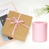 image:imageG2PLUS 218 Yards Raffia Paper Craft Ribbon 14 Inch Wide Raffia Ribbon Black Packing Paper String for Gift Wrapping DIY Arts amp Crafts Halloween Christmas Holiday DecorPink