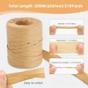 image:imageG2PLUS 218 Yards Raffia Paper Craft Ribbon 14 Inch Wide Raffia Ribbon Black Packing Paper String for Gift Wrapping DIY Arts amp Crafts Halloween Christmas Holiday DecorBrown