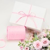 image:imageG2PLUS 218 Yards Raffia Paper Craft Ribbon 14 Inch Wide Raffia Ribbon Black Packing Paper String for Gift Wrapping DIY Arts amp Crafts Halloween Christmas Holiday DecorPink