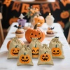 image:imageG2PLUS 24Pcs Thanksgiving Burlap Gift Bags  4X6 In Drawstring Goodies Treat Bags 8 Styles Pumpkin Gift Candy Pouches with Ghost Tags for Autumn Thanksgiving Halloween Party Favors8 Styles Pumpkin 5X7