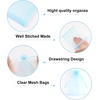 image:imageG2PLUS 25PCS Drawsring Organza Bags 5x7 inches  Light Green Organza Gift Bag Sheer Mesh Pouches for Candy Jewelry Fruits Wedding Party FavorsBaby Blue