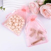 image:imageG2PLUS 25PCS Drawsring Organza Bags 5x7 inches  Light Green Organza Gift Bag Sheer Mesh Pouches for Candy Jewelry Fruits Wedding Party FavorsBlush Pink